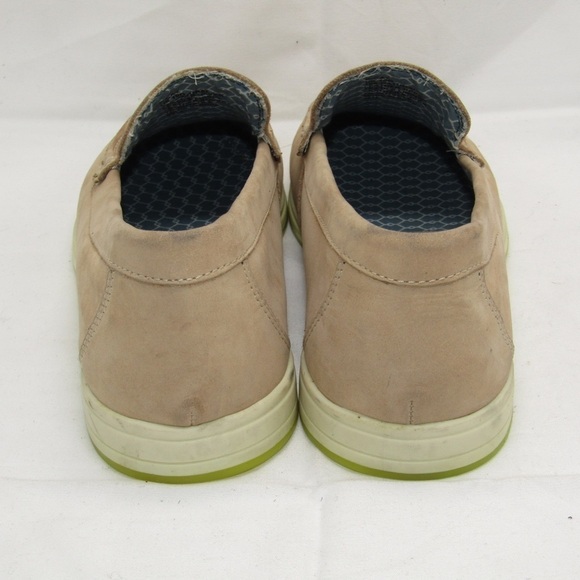 Steve Madden Loafers P-Cay Natural Nubuck Suede Leather in Cream Tan Sz 10 - Picture 5 of 13